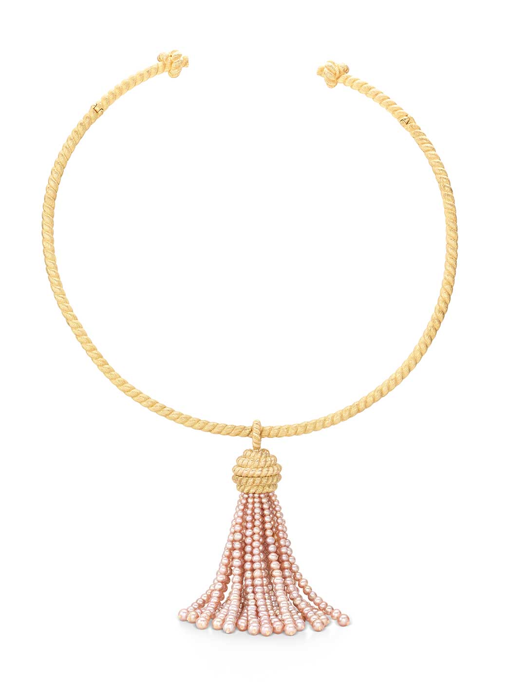 Why-Knot-Pink-Pearl-Tassel-PNDNT-Choker-NK