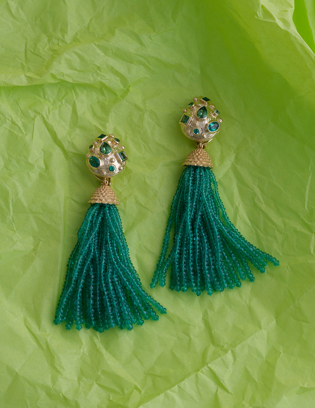 Jeweled-Bark-Greens-Tassel-YG-ER-3