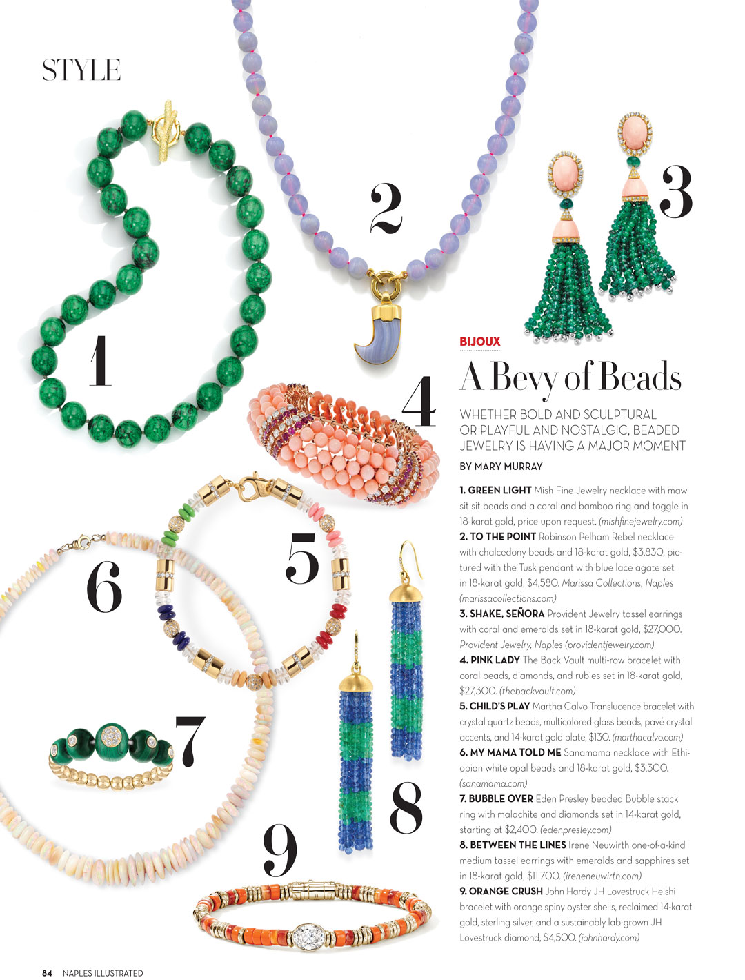 Palm Beach Illustrated | Mish Fine Jewelry